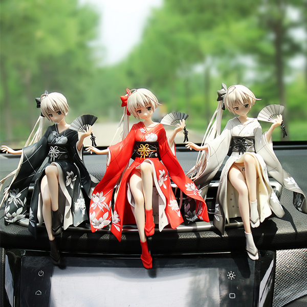 14cm Luffy / Yukino / Sora / Kakashi Action Figure Anime Coleção Acessórios Auto Boneca De Brinquedo Borda Da Céu Kasuga Cúpula Figura Boneca