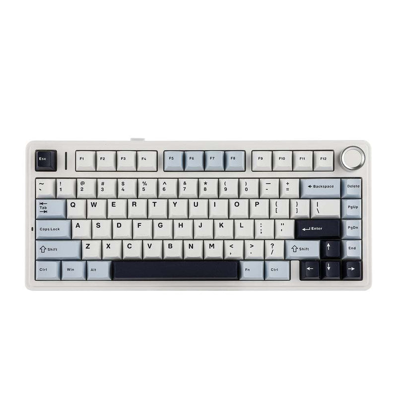 AULA F75 teclado mecânico sem fio, teclado personalizado de troca quente de junta, teclado mecânico 2.4G / tipo-C/BT5.0