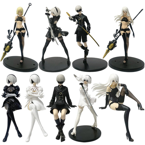 Jogo NieR:Automata Figura YoRHa No . 2 Tipo B 9 S A Sexy 15cm PVC Action Figure Amine Presente De Natal Estatueta Coleci