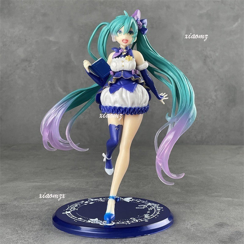Hatsune Miku Ação Figura PVC Sakura Boneca Periférica Ornamentos Brinquedos