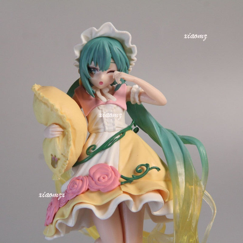 Hatsune Miku Ação Figura PVC Sakura Boneca Periférica Ornamentos Brinquedos