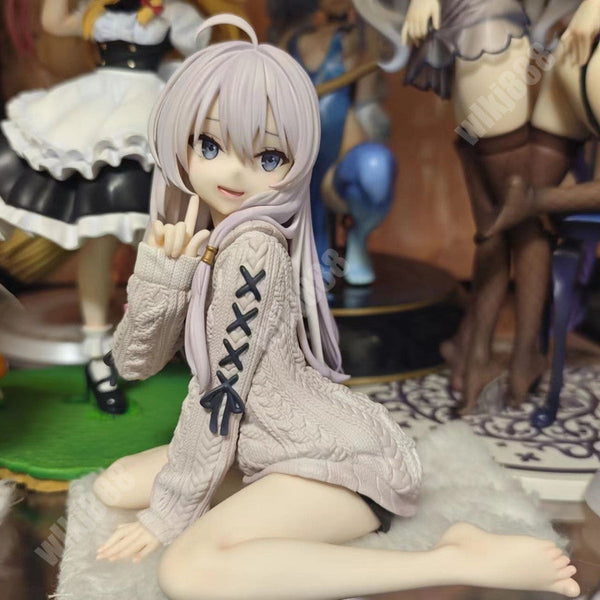 Vestido De Malha Ver Wandering Witch Action Figura Elaina Coreful Decoração Modelo Doll Toys