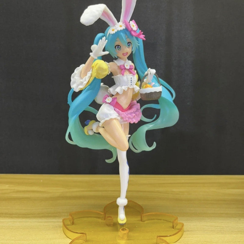 Hatsune Miku Figura Figura Conto de Fadas Wonderland Bela Adormecida Rapunzel Cenário de Mesa Chassi Decoração de Carro Presente